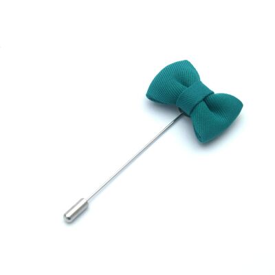 Bow Tie Lapel Pin, Turquoise