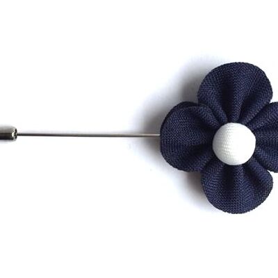Poppy Lapel Pin, Navy
