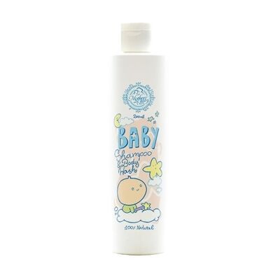 BABY Care - Shampoo per capelli e bagnoschiuma, 250 ml