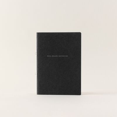 Omega staple notebook A5 nero (puntini)