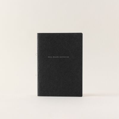 Omega A5 staple notebook Black (Guideline)