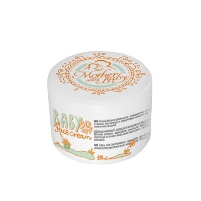 Soins BÉBÉ - Crème Visage SPF 50, 100 ml