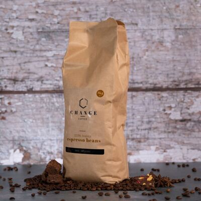 Change Coffee Beans - 100% Arabica - 1kg