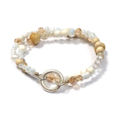 Gemstone Mix&Match Bracciale Zanzibar SilverShiny