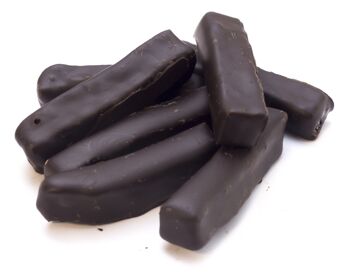 Bâtonnets de gingembre 100% cacao fin, bio 2