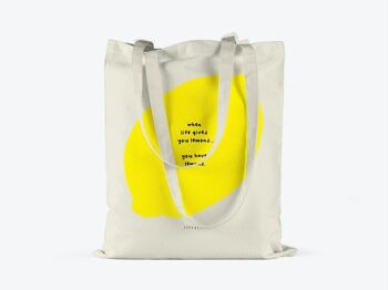 Sac en coton / Vous avez des citrons 7