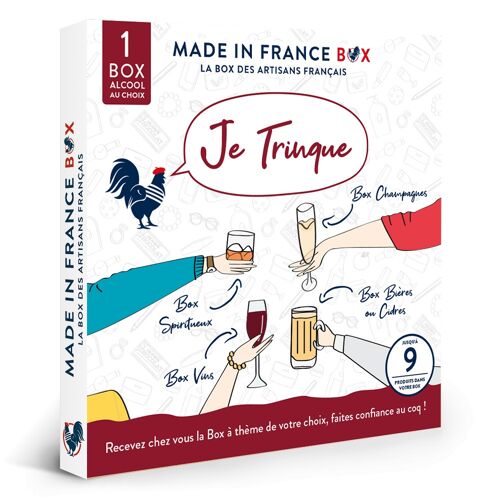 Coffret cadeau « Je Trinque ! »