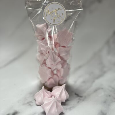 SAC CADEAU ÉTOILES ROSE MERINGUE