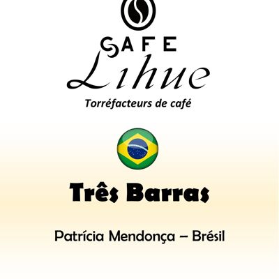 Café en grains - 1 kg - Brésil - Três Barras - Patrícia Mendonça