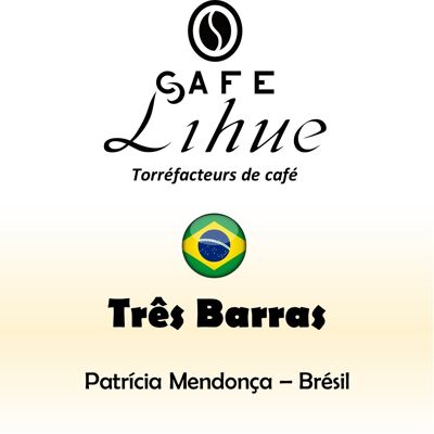 Café en grains - 1 kg - Brésil - Três Barras - Patrícia Mendonça