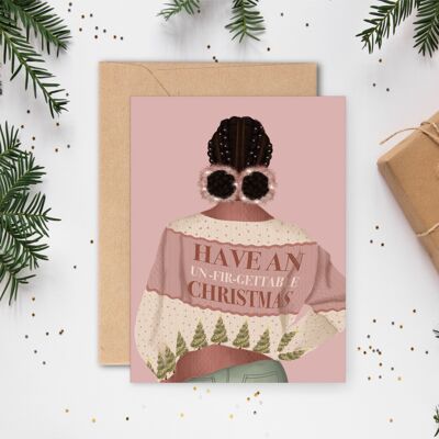 Have An Un-fir-getable Christmas Greeting Card