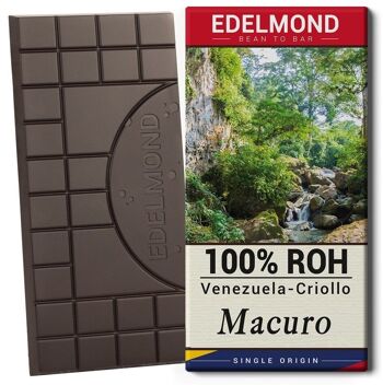 Raw Macuro 100% / Cacao fine saveur Single Origin