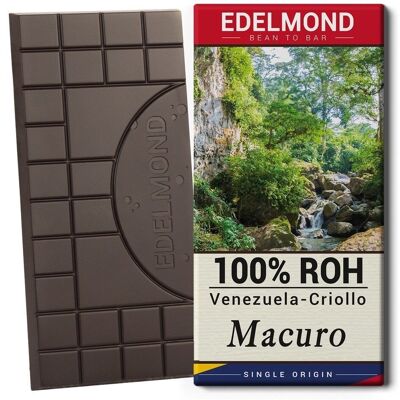 Crudo Macuro 100% / Cacao Monorigine dal gusto fine
