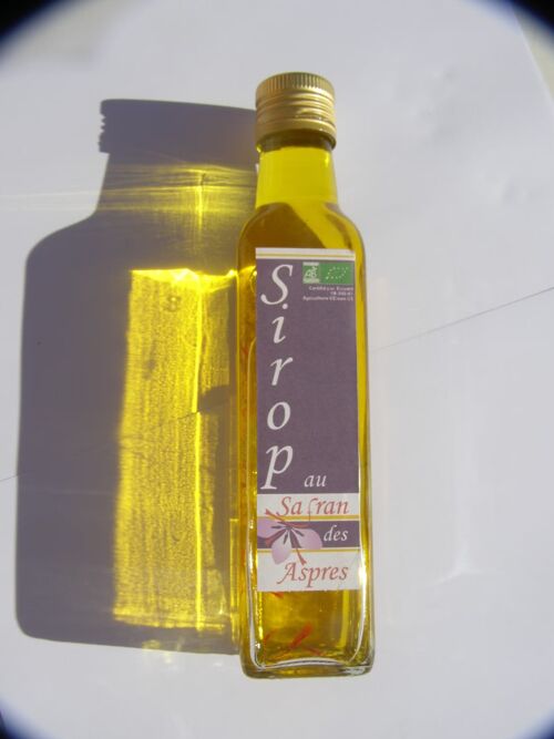 Saffron syrup - 205 ml bottle