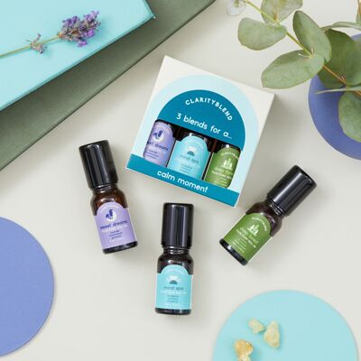 Calm Moments Aromatherapy Roll On Set
