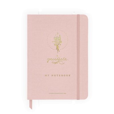 A5 PINK COVERED NOTEBOOK LOVE YOURSELF