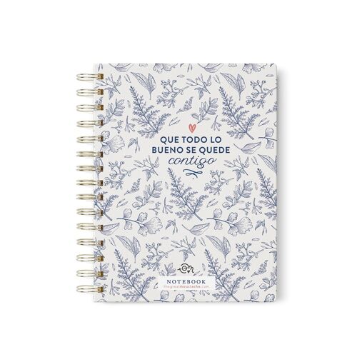 A5 CUADERNO - BLUE VINTAGE REEDITION