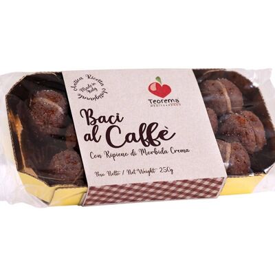 Baci di Dama mit Kaffee 250gr