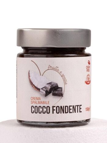 Crème à Tartiner Noix de Coco Noire 150gr 1