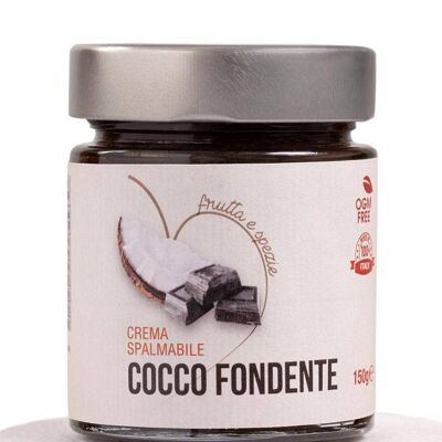 Crema untable de coco oscuro 150gr