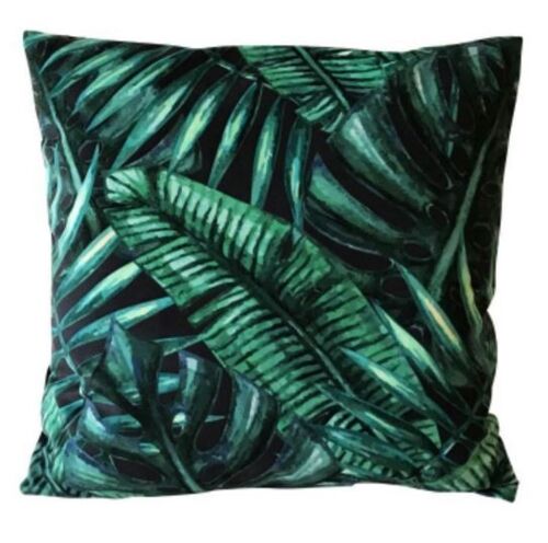Tropical Jungle velvet decorative cushion 45