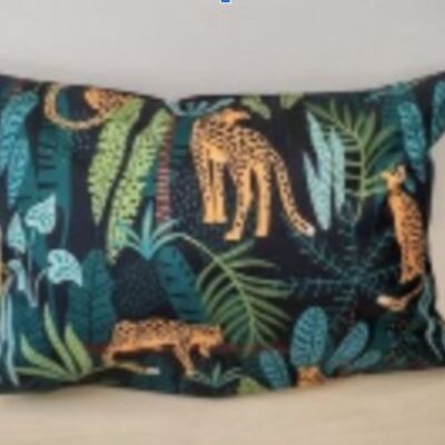 Coussin de jardin extérieur léopards 45