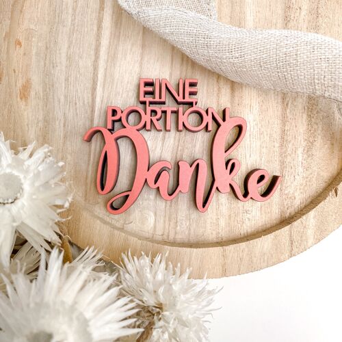 Eine Portion Danke - Gr. S