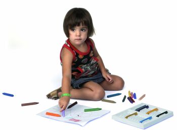Student Jovi Pencils, Caja de 300 Lápices de Plástico, Colores Surtidos, Ideal para Niños 6