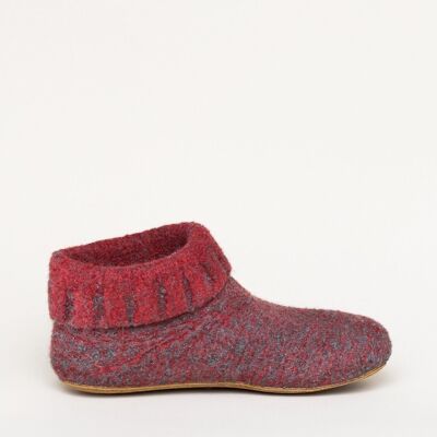 Knit Boot Red 43-46