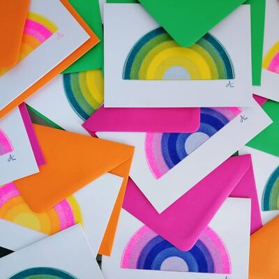Mini Rainbow Cards A6, 3 Pack