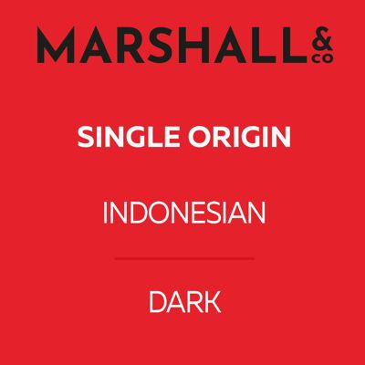 Indonesische dunkle Bar