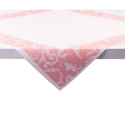 Nappe Romantique en rose en Linclass® Airlaid 80 x 80 cm, 1 pièce