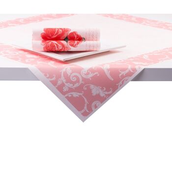 Nappe Romantique en rose en Linclass® Airlaid 80 x 80 cm, 1 pièce 2