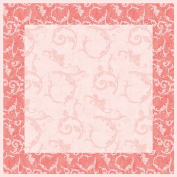 Nappe Romantique en rose en Linclass® Airlaid 80 x 80 cm, 1 pièce 3