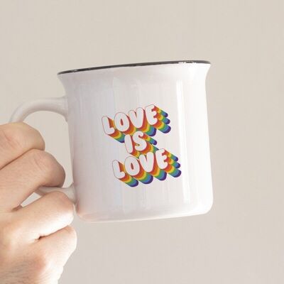 Mug  Love is love  / Spécial Rentrée