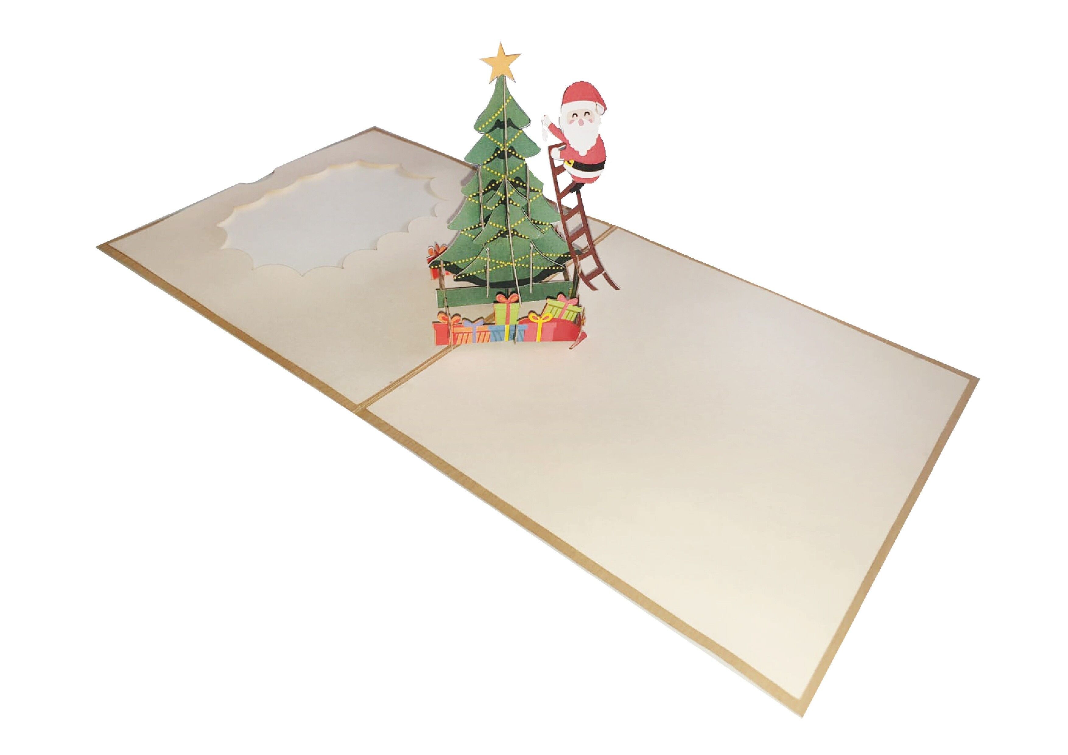 Babbo sull'albero Pop-up 3D