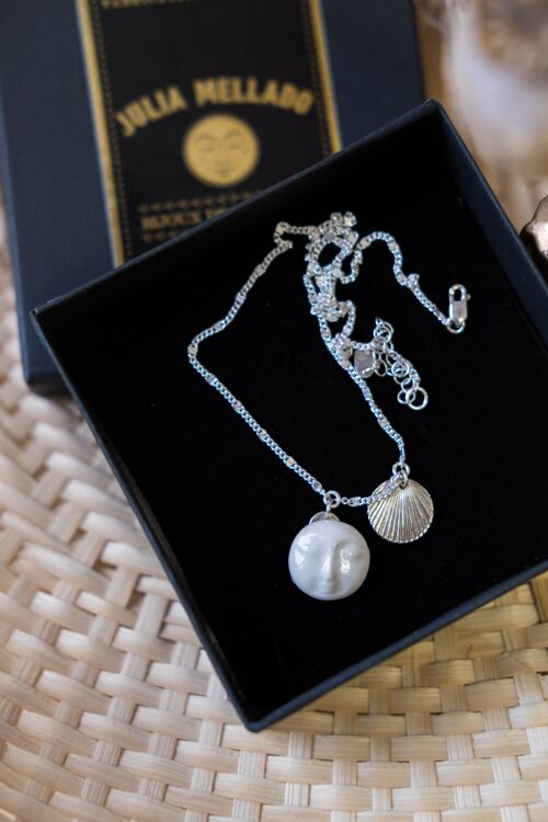 Collier MOON ARGENT