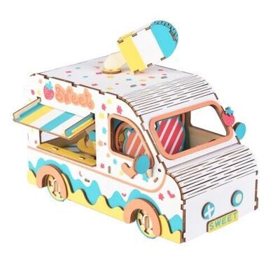 Building kit Ice cream stall color