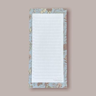 Notepad - to do list, shopping pad (pastel)