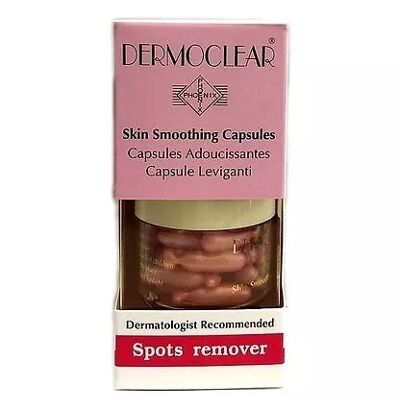 Peau sans taches avec Dermoclear Skin Smoothing Capsules 25 capsules