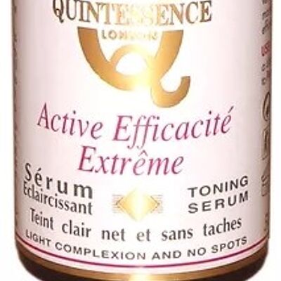Quintessence London Efficacité Extreme Serum Face Neck Skin Spotless Imperfection Free Brightning Glowing Natural Ingredients 50 ml