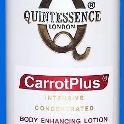 Quintessence London CarrotPlus Intensive Body Enhancing Lotion Reveal a Smooth and Brighter Skin Complexion Natural Plant Extracts Skin Brightning 500 ml