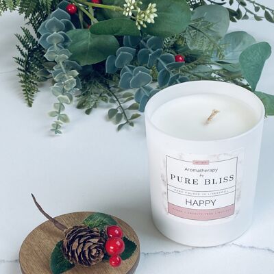 Happy Aromatherapy Candle