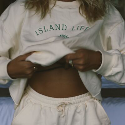 ISLAND SHORTS - L - Off White