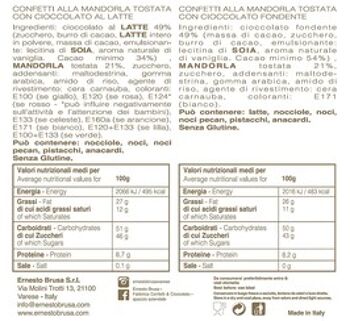 LES GOURMANDES : dragée amande torréfiée + CHOCOLAT NOIR 1kg BLANC 2