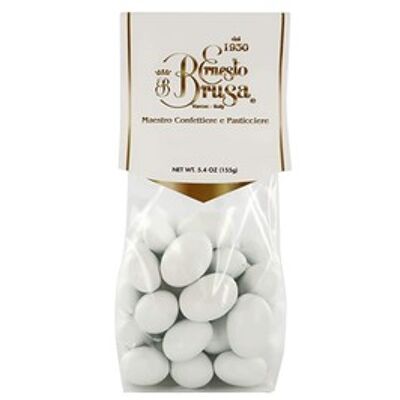THE DELICACIES: sugar coated roasted almond + DARK CHOCOLATE 155g WHITE