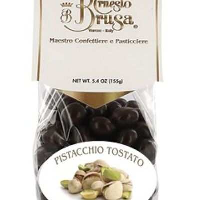 Roasted PISTACHIO and dark chocolate 155g bag