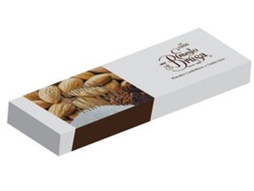 Les cadeaux: ROASTED & SALTED ALMOND, milk chocolate and cocoa powder 205g