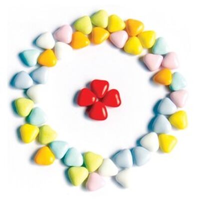 Mini Chocolate Hearts 500g