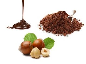 NOISETTE torréfiée, chocolat noir et poudre de cacao Sachet 155g 3